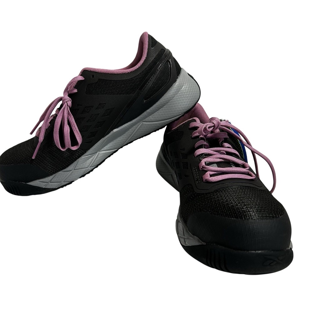 Reebok‎ Women's NANOFLEX TR Work Safety Shoe Size 7.5 RB367 - Picture 2 of 12